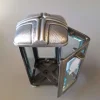 Laterne aus Aluminiumguss, Kreuzsymbol – Bild 2