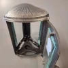 Grosses Aluminium Dreieck Grablicht mit Herzform – Bild 2